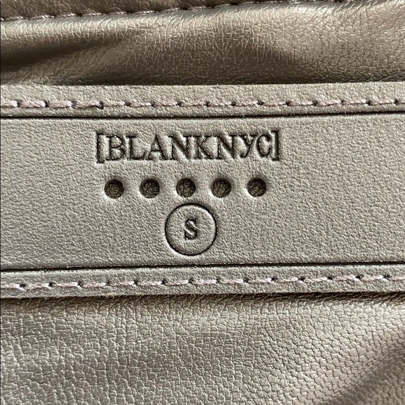 Blank NYC Grey Zip Front Jacket (S) - Picture 6 of 7